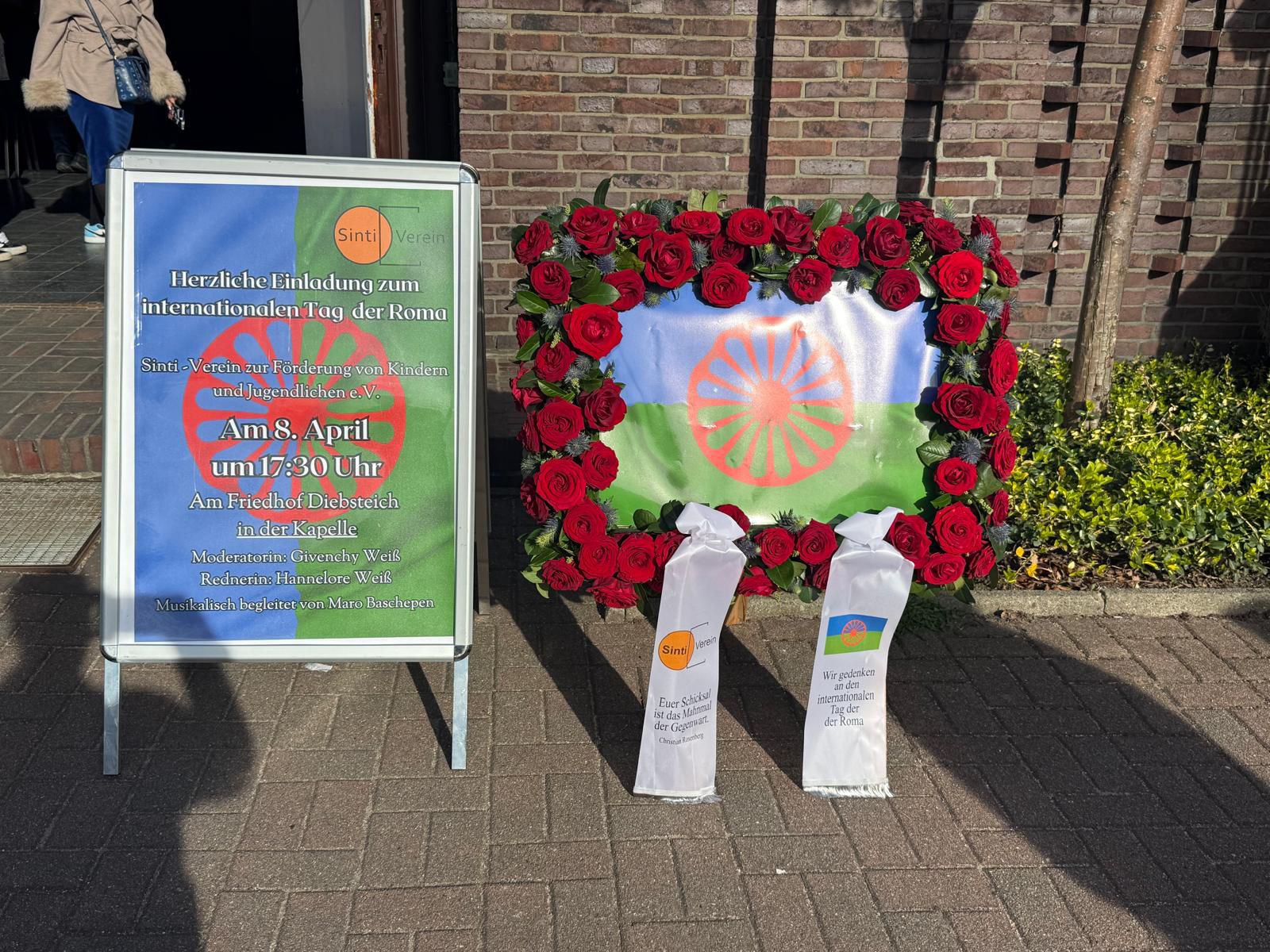 Gedenkveranstaltung zum Internationalen Tag der Roma